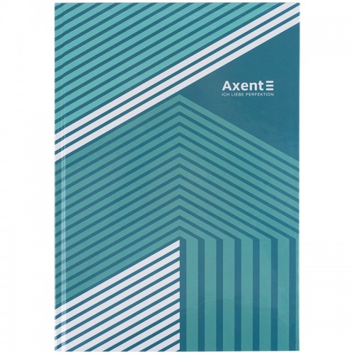 Книга-канц. A4 96арк. кліт. Lines зелена 8422-582/Axent/