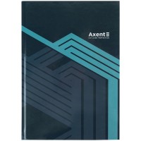 Книга-канц. A4 96арк. кліт. Lines сіра 8422-580/Axent/