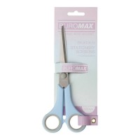 Ножиці офісн. Buromax Pastel BM.4504-14 17см гумові вставки(12)