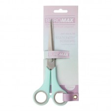 Ножиці офісн. Buromax Pastel BM.4504-38 17см гумові вставки(12)