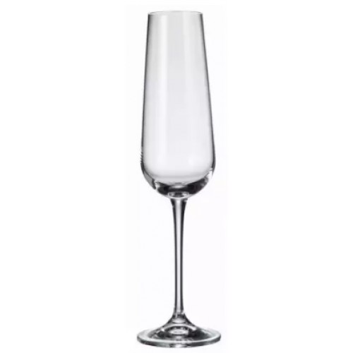 Набір келихiв скло Bohemia. Ardea (6шт) 220мл (шампанське) 1SF57/00000/220