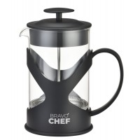 Френч-прес 600мл Bravo Chef L"Appetit чорний №BC-7302-600