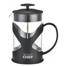 Френч-прес 600мл Bravo Chef L"Appetit чорний №BC-7302-600
