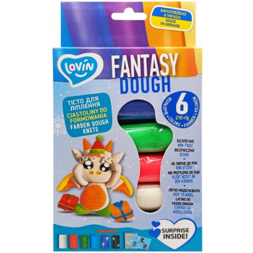 Набір для ліплення Lovin Fantasy 6кольор. 41241
