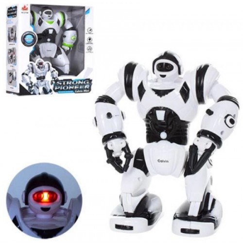 Робот 21см,на бат-ці,ходить,світ.,в кор-ці,20х24х11см,2кольор. 27106(24)