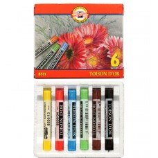 Крейда-пастель Koh-i-noor TOISON D'OR 8511 6кольор.(24)