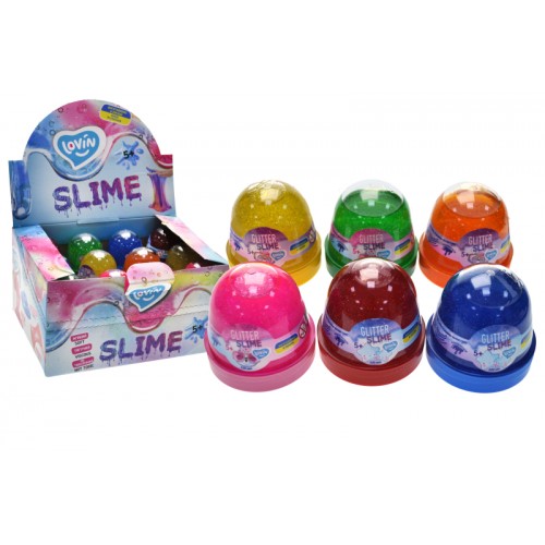 Лизун-антистрес Lovin Glitter slime 120мл 80168