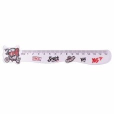 Лінійка пласт. 15см Yes Dog фігурна 370634(200(100)