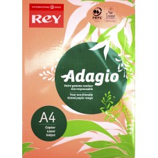 Папір кольор. А4 80г/м паст. REY Adagio Peach 55 (персик)(500)(2500)