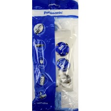 Подовжувач Panasonic 3гнізда 2м+зазем. захисні шторки 16A сірий TB04322GR