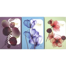 Книга-канц. A5 96арк. кліт. тв. обкл. Flowers ДК-96-А5/Артпринт/(12)