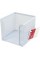 Куб для паперу "Axent" №2112-21 10х10х10см метал. білий(12)