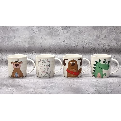 Чашка керам. 330мл "Black Blakc Cat" №4160-60/S&T/(12)(48)