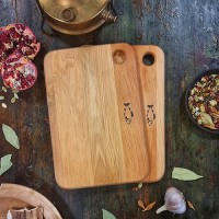 Дошка кухонна для риби дерев. 20х30см 8923/S&T