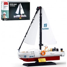 Конструктор Sluban Морська серія,яхта,20,9см,260дет,1:35,фірурка,в кор-ціM38-B1190(16)