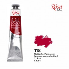 Фарба олійна Rosa Gallery 45мл краплак червоний стійкий 3260118