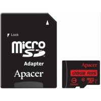 Карта пам`яті 128Gb Micro-SDXC(UHS-1) Apacer R-85MB/s class10 8703