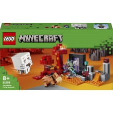 Конструктор LEGO Minecraft Засідка біля порталу в Нижній світ 21255