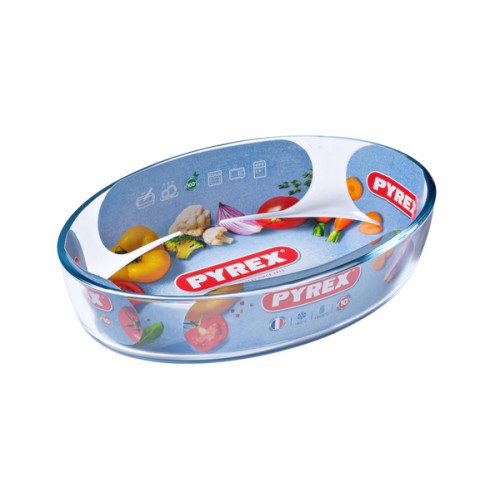 Форма для випічки Pyrex Essentials 25х17х6см 1,6л скло овал. 222B000/8046/01282(6)