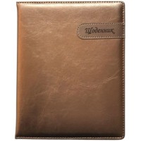 Щоденник шк. шкірзам. А5 №SD1409/4477 48арк./Мандарин/(30)