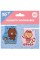 Закладка магніт. Yes 708106 Line Friends Brown and Choco 2шт