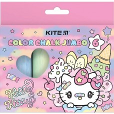 Крейда кольор. "Kite" №HK24-073 6кольор. Jumbo Hello Kitty(20)(60)