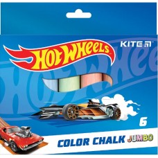 Крейда кольор. "Kite" №HW24-073 6кольор. Jumbo Hot Wheels(20)(60)