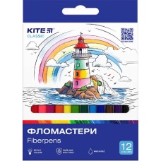 Фломастери Kite 12кольор. Classic K-447(24)(192)