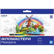 Фломастери Kite 24кольор. Classic K-456(24)(192)