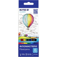 Фломастери Kite 6кольор. Classic K-446(24)(192)