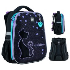 Ранець каркасний Kite Education 531 Catsline 2від.,2карм. K24-531M-1