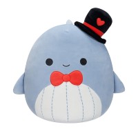 М'яка ігр. SQUISHMALLOWS – синій кит Самір 30см SQVA00873/КіддіСвіт/(6)