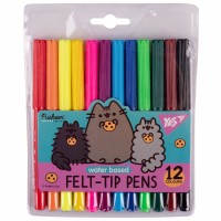 Фломастери Yes 12кольор. Pusheen friends 650545(12)(192)