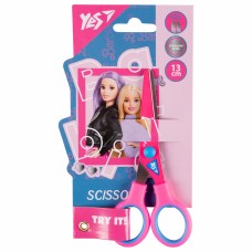 Ножиці дит. Yes 480438 Barbie 13см з принтом на лезі(12)