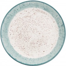 Тарілка обідня керам. "Ardesto Siena" 27см,біло-блакитний №AR2927SWB(6)(24)