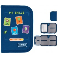 Пенал Kite Next Level 1від.,б/н,з 1відворотом K24-621-6