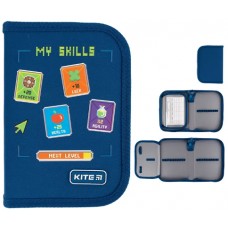 Пенал Kite Next Level 1від.,б/н,з 1відворотом K24-621-6