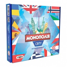 Игра Монополия Мировая LUX в коробке,33,5 х29,3 х5,7 см (5) Strateg 7007