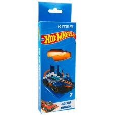 Тісто для ліплення 7 кольор. "Kite" 7х20гр №HW23-136 Hot Wheels