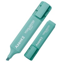 Текстмаркер "Axent" клин. Highlighter 1-5мм пастель бірюзовий №2537-09-A