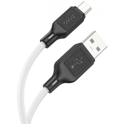 Кабель USB > microUSB HOCO X90 2.4A 1м white