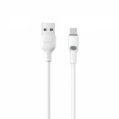 Кабель USB > microUSB Havit HV-CB6292 2,4A 1м white