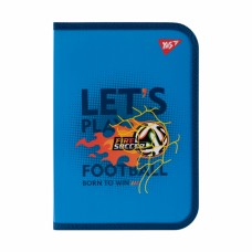 Папка для зош. B5 Yes 492205 Football на рез. пласт.