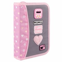 Пенал Yes I Love Corgi тв.,одинар.,1клап. HP-03/533580