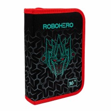 Пенал Yes Robohero тв.,одинар.,1клап. HP-03/533571