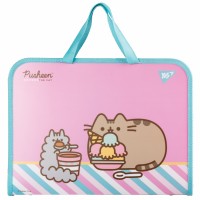 Папка-портфель Yes 492238 А4 Pusheen. Stormy з ручками(24)