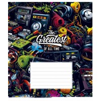 Зошит 24арк. лін. Школярик "Cool boys club" ВД-лак №024-3334L(25)(200)