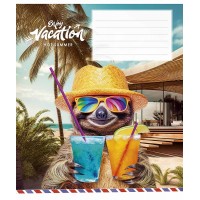 Зошит 12арк. лін. Школярик Cool vacation ВД-лак 012-3318L