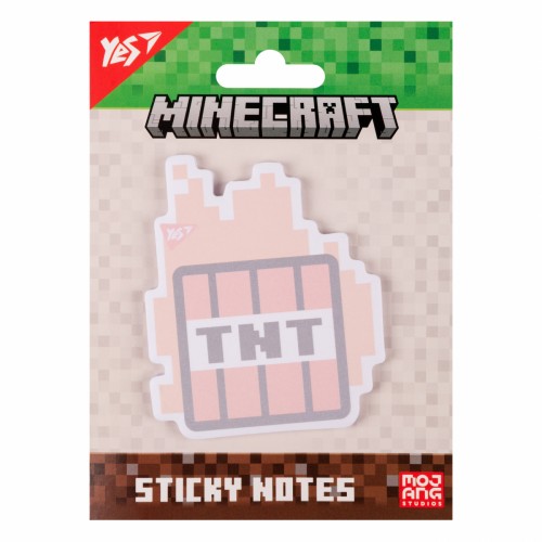 Блок/зам. липк. краєм фігурний 40арк. Yes Minecraft TNT 170397(12)(144)