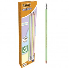 Олівець гр. Bic bc518306 HB Еволюшн з гумкою(12)